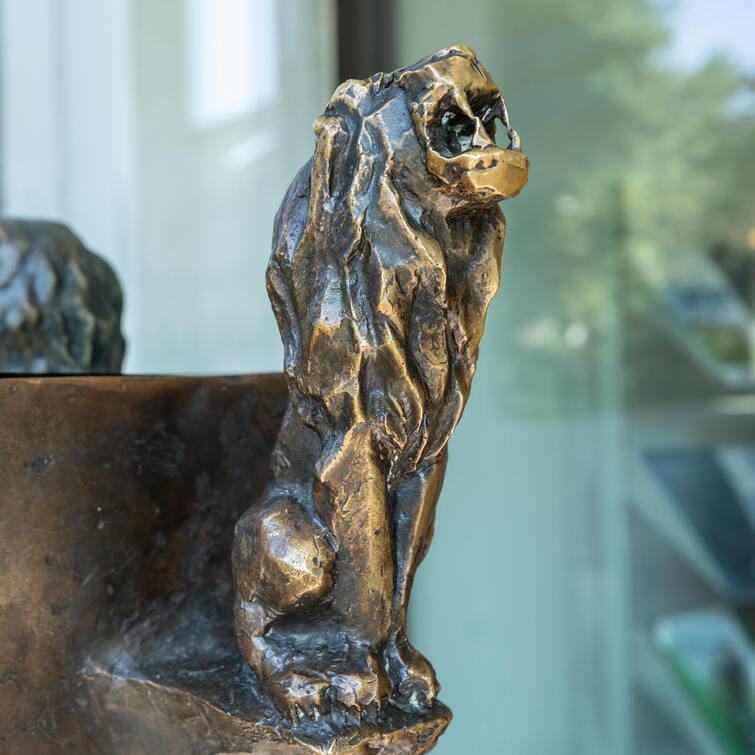 Bayerischer Löwe an Tür